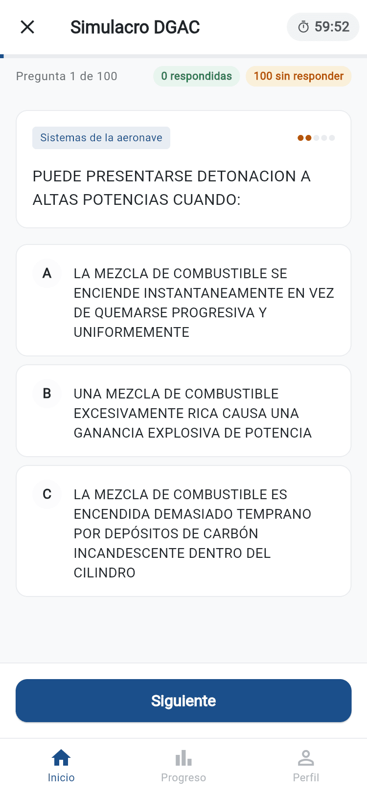 Simulacro de examen